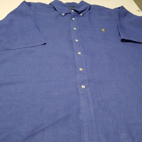 Ralph Lauren Shirt Classic Fit Suze XXL Blue - Picture 4 of 7